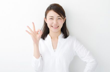 オッケーサイン